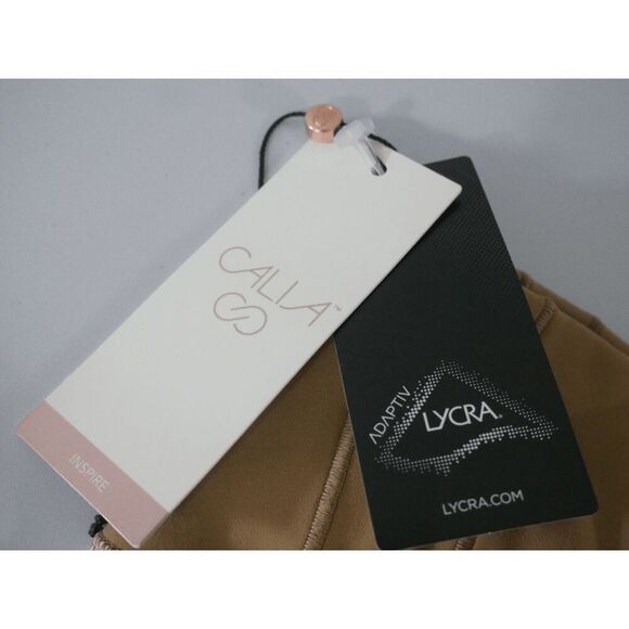 CALIA Women's Sculpt High Rise 7/8 Leggings – Brown & White Colorblock S - Picture 5 of 8